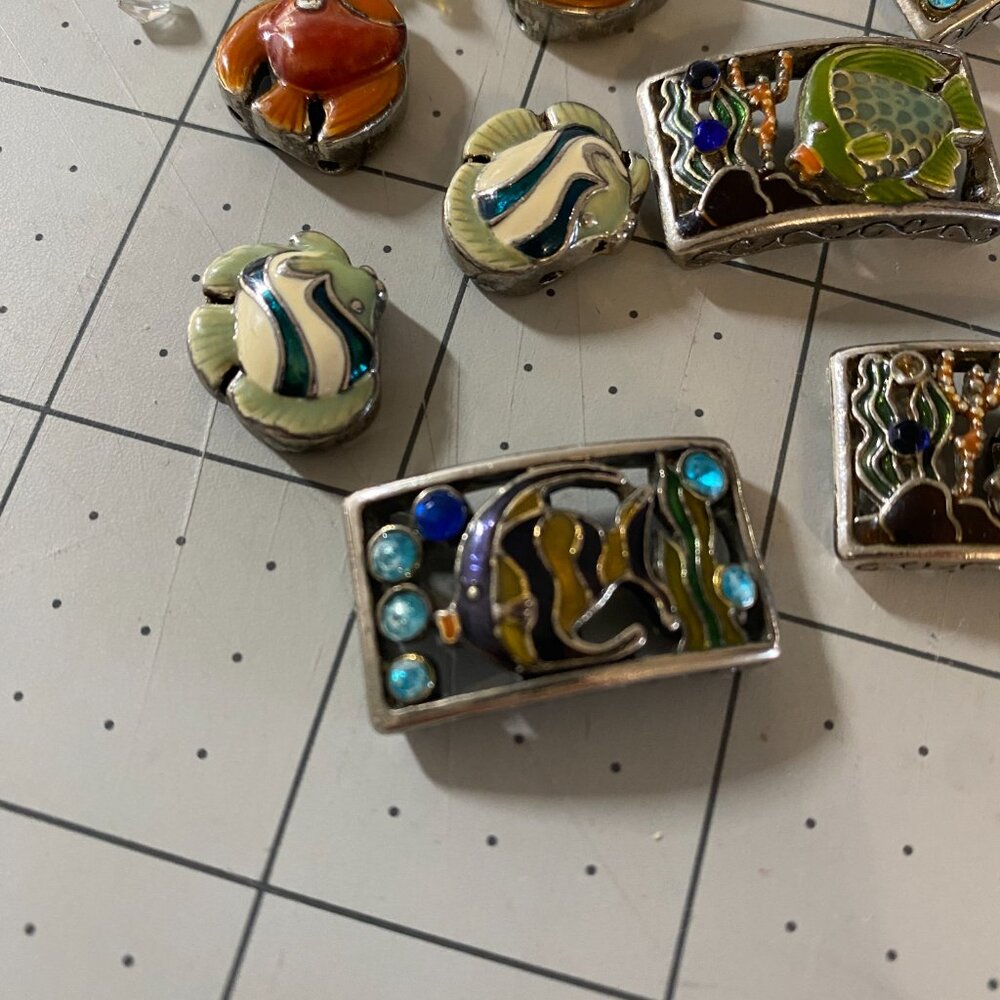 Brighton Broken Fish Enamel Bracelet | upcyling or repair - Picture 3 of 4